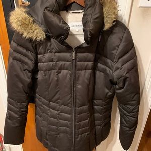 Calvin Klein chocolate jacket